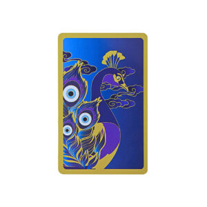 ANTI BURGLARY MAGIC PEACOCK CARD