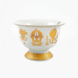 OM AH HUM WATER BOWL ( SET OF 3)
